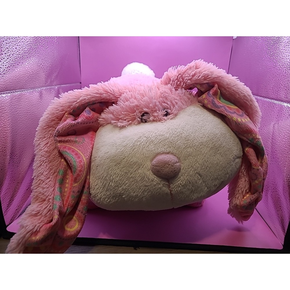 Pillow‎ Pets Original Springtime Pink Bunny 18" Rare
